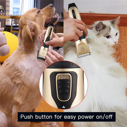 Professional Pet Dog Hair Trimmer Animal Grooming Clippers Cat Cutter