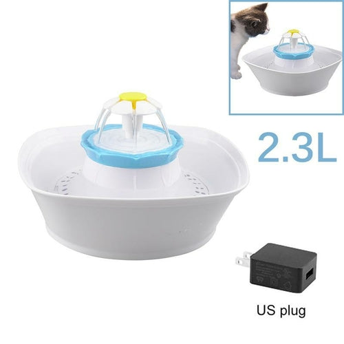 2.3L Automatic Cat Water Fountain Drinking Dispenser