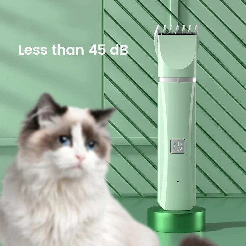 4 in 1 Electric Pet Hair Trimmer Grooming Clippers Cat Trimer Nail