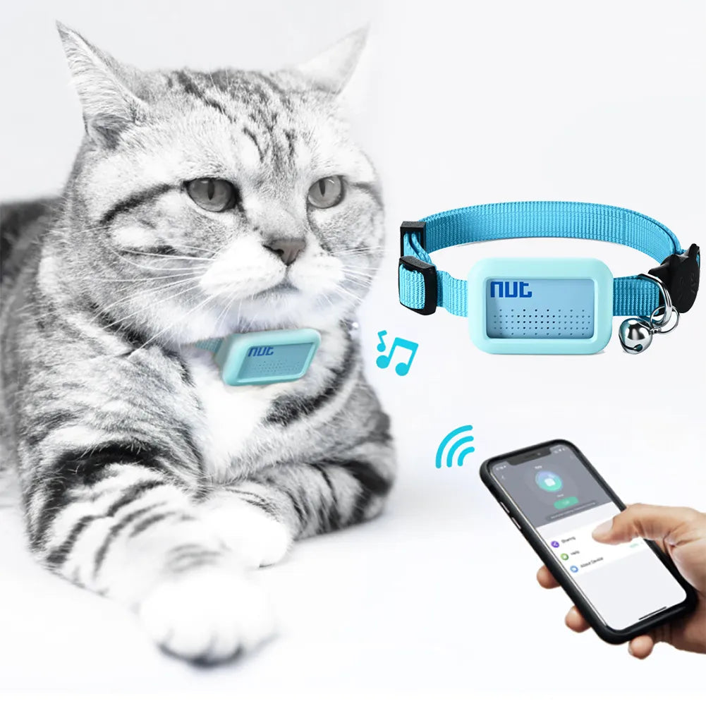 New Waterproof Pet GPS Bluetooth Locator Anti-lost Collar Dog Cat