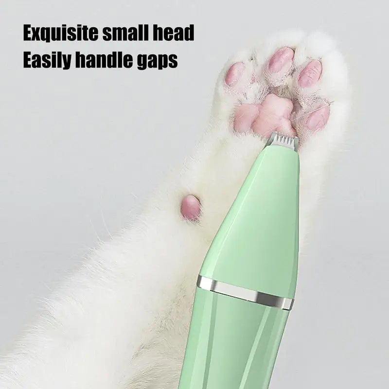 Cat Foot Hair Trimmer 4 In 1 Electric Clippers For Precision Trimming