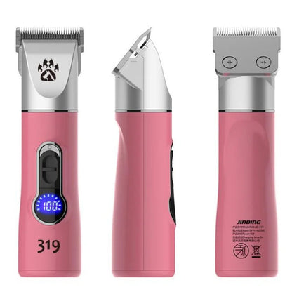 Professional Cordless Dog Grooming Clipper Heavy Duty Electric Pet