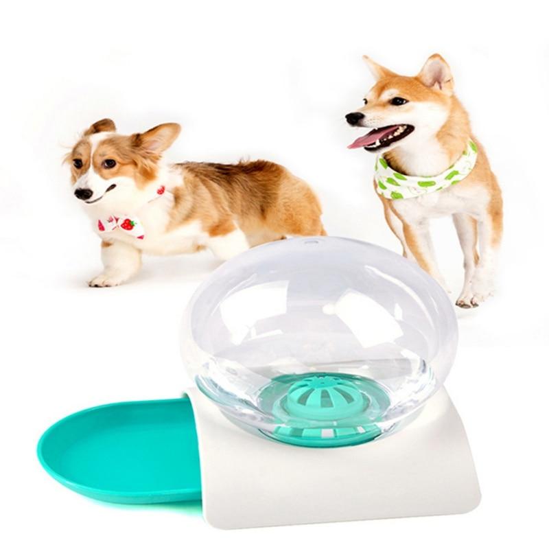 2.8L Bubble Pet Automatic Feeder Cat Dog Food Dispenser Water Drinking